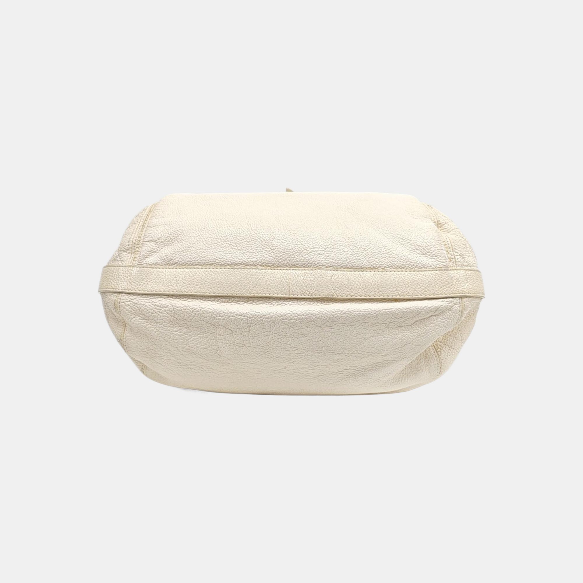 Cannage Calfskin White