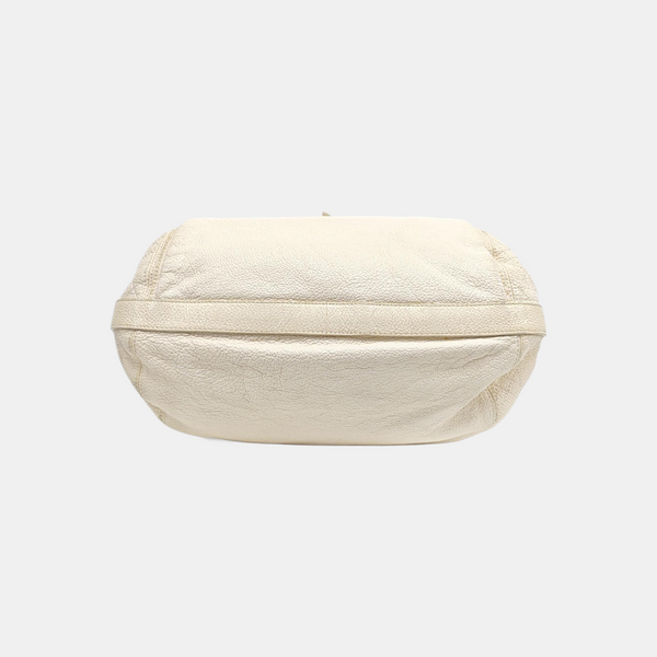 Cannage Calfskin White