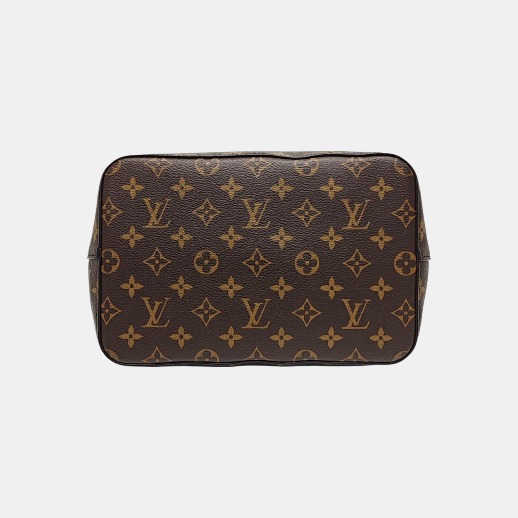 NÉONOÉ MM Monogram Coated Canvas Brown