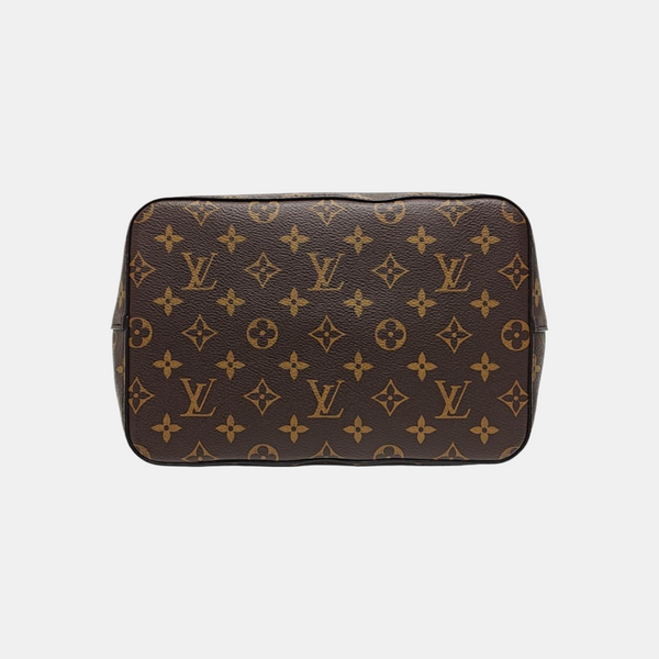 NÉONOÉ MM Monogram Coated Canvas Brown