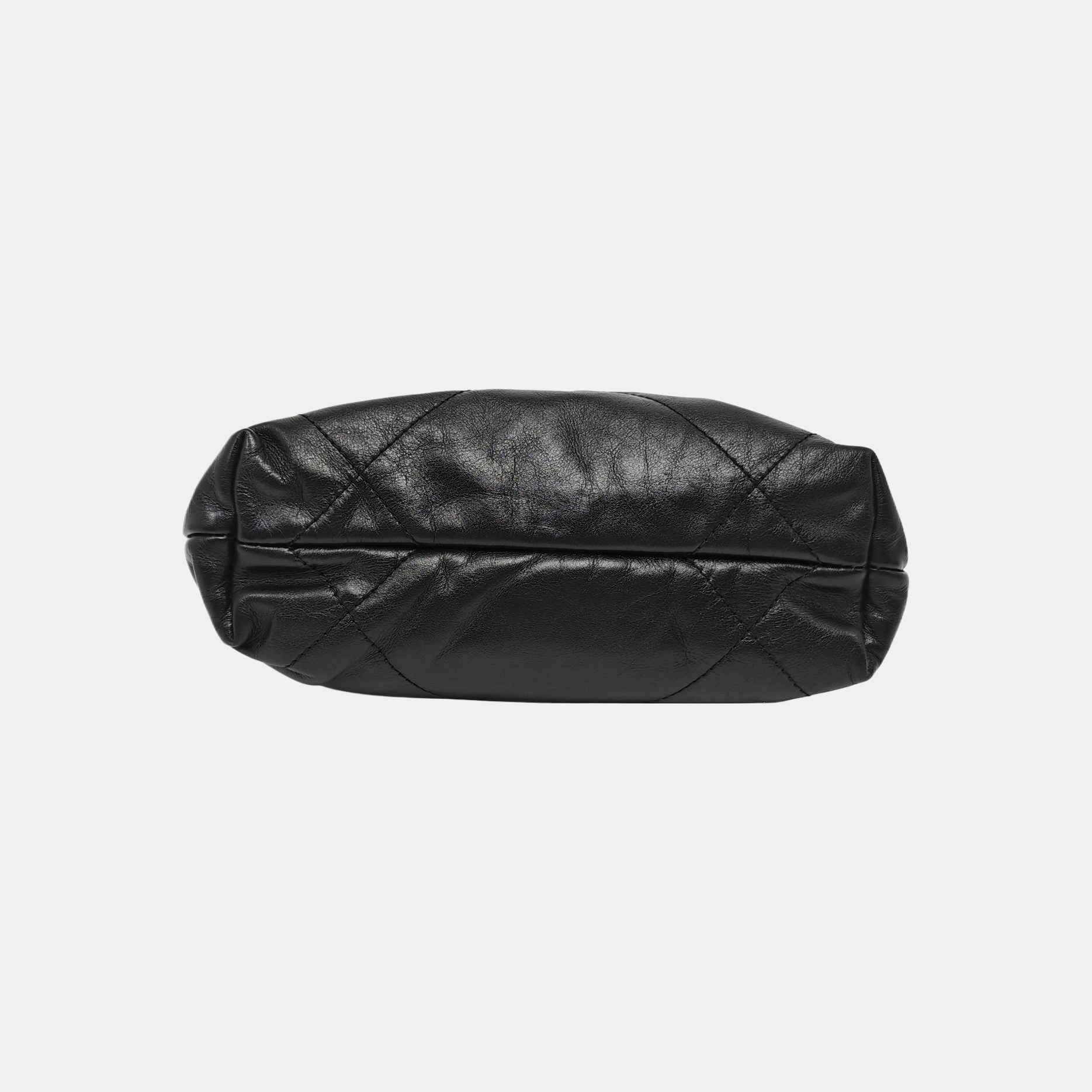 CHANEL 22 Mini Quilted Calfskin Black