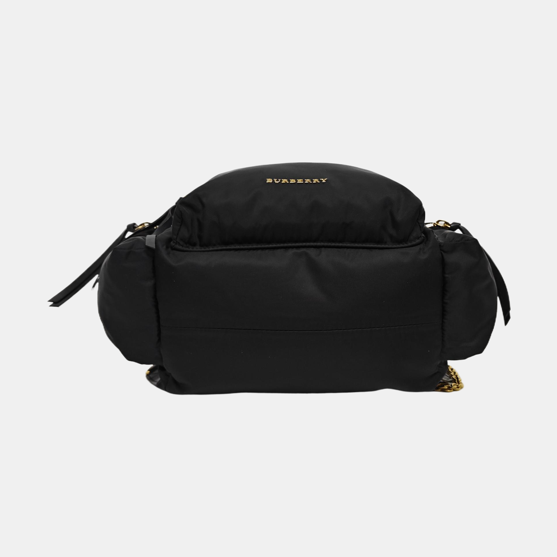The Rucksack Nylon Black