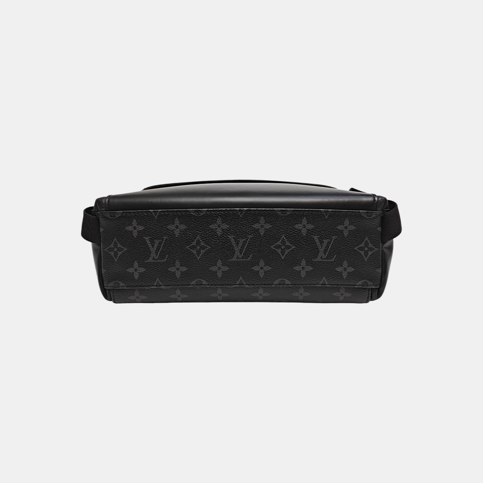 VOYAGER PM Monogram Coated Canvas Black