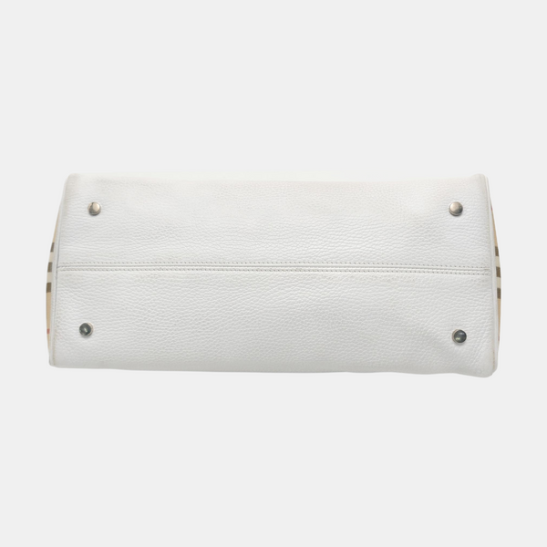 Leather Medium White
