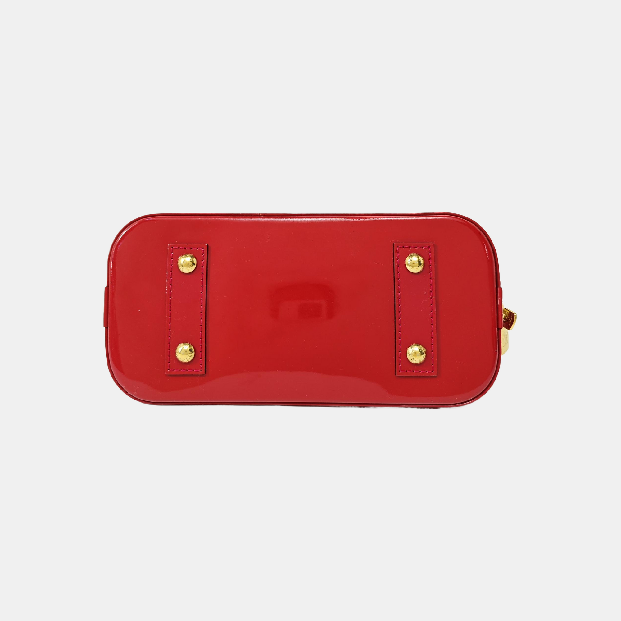 ALMA BB Patent Leather Red