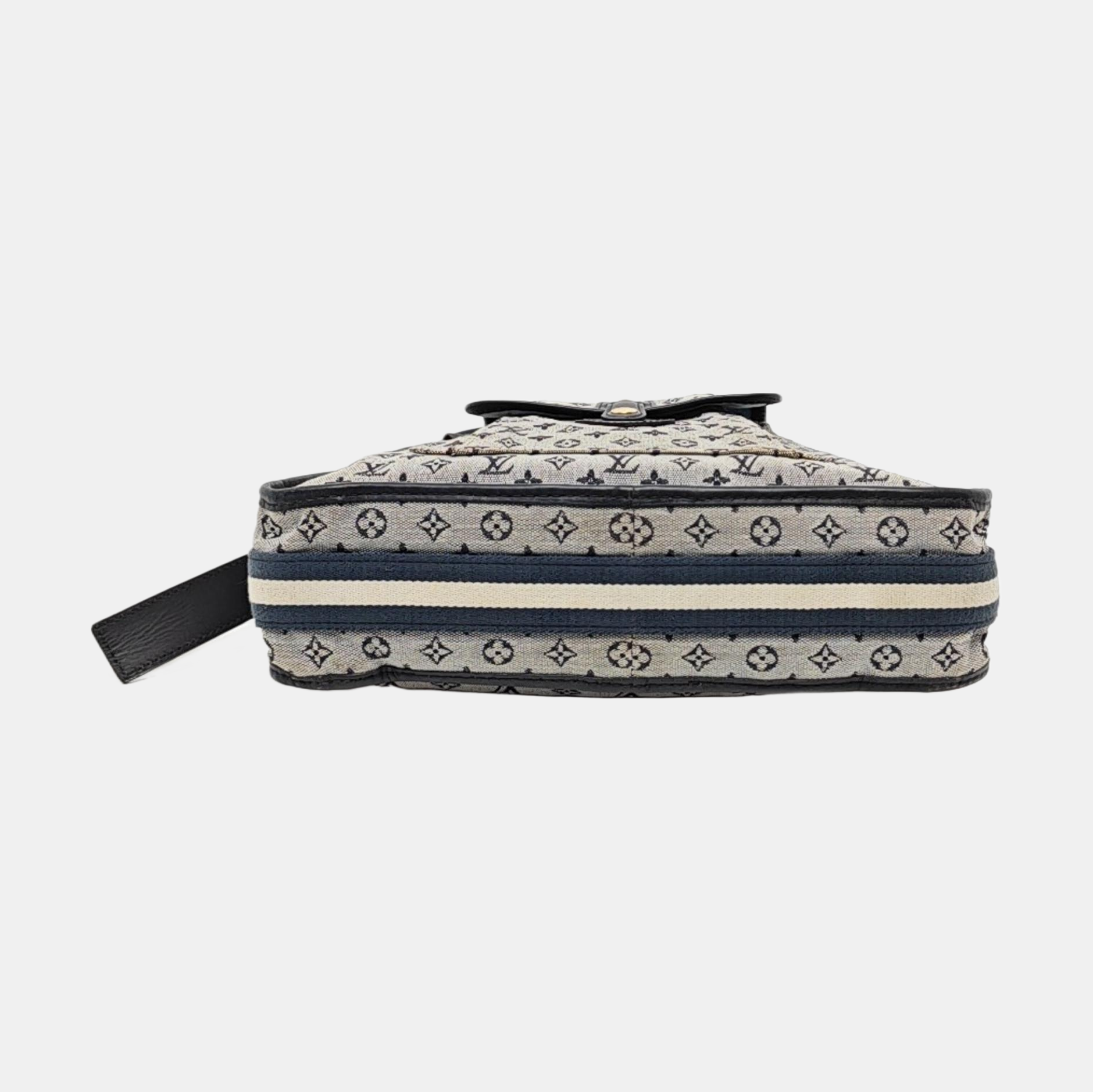 MARY KATE Monogram Canvas Blue