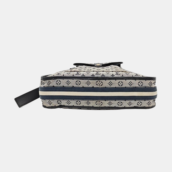 MARY KATE Monogram Canvas Blue