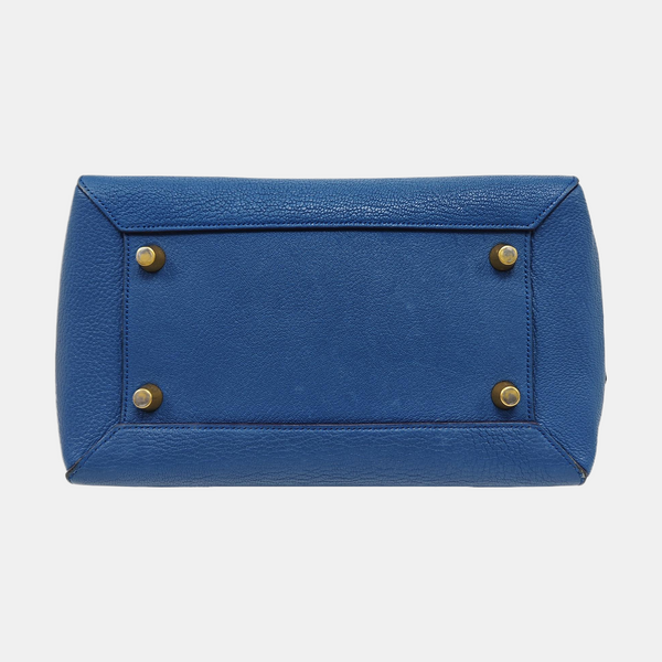 BELT Mini Calfskin Blue