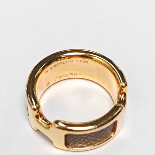 Clic H Metal Gold Ring EU 54