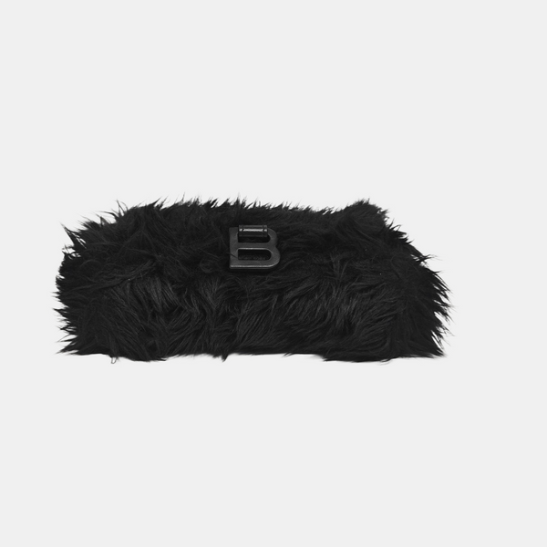 Hourglass Small Fur Black