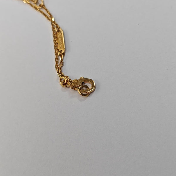 Vintage Alhambra 18k Gold Necklace
