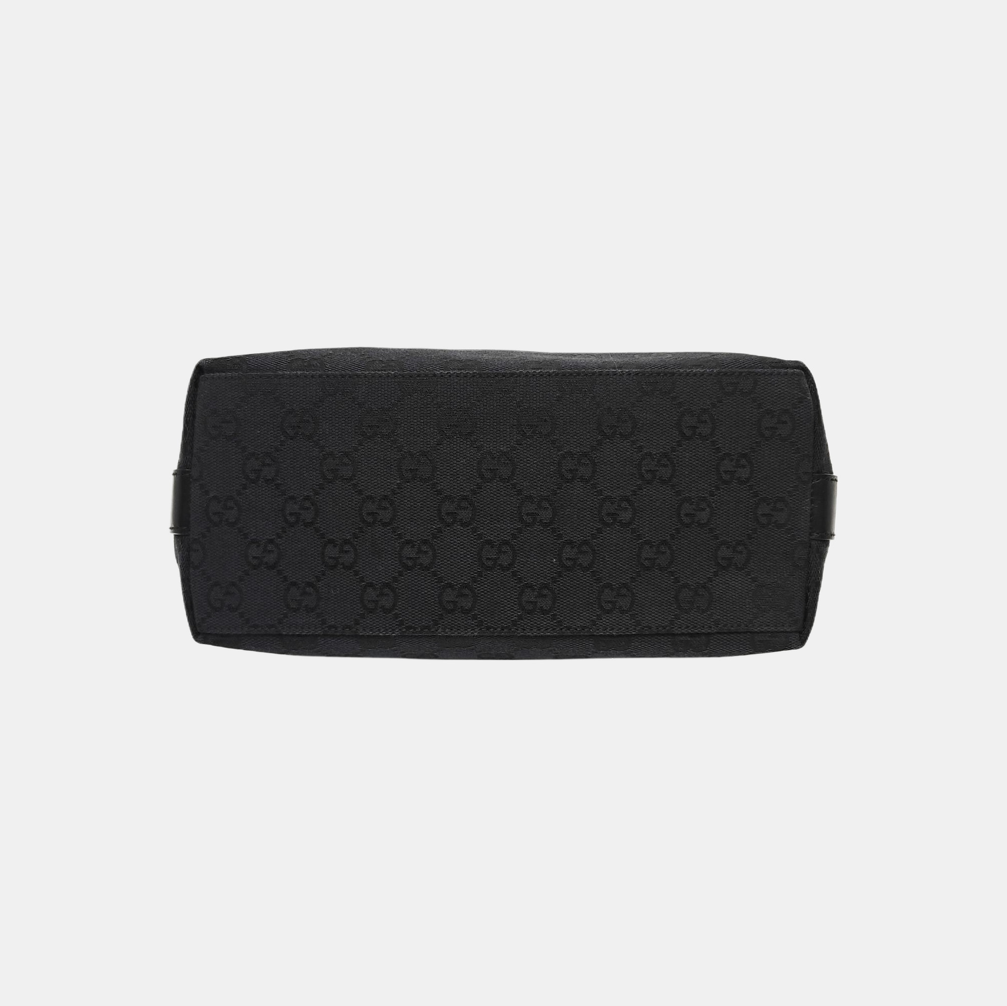 Monogram Canvas Top Handle Bag Black