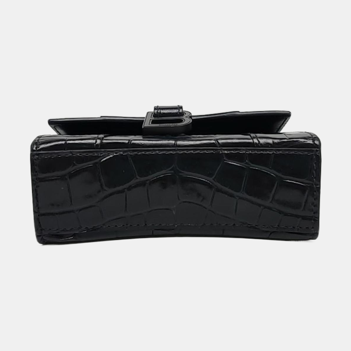 Hourglass Mini Calfskin Black