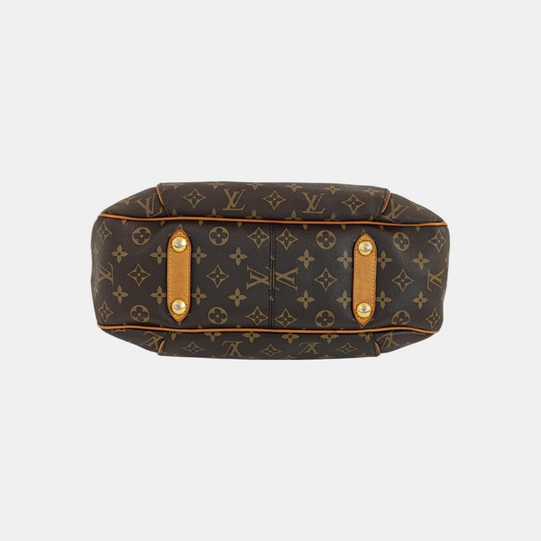 GALLIERA Monogram Coated Canvas Brown