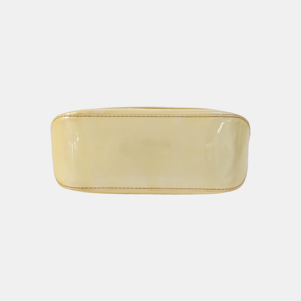 MINNA Monogram Patent Leather Yellow