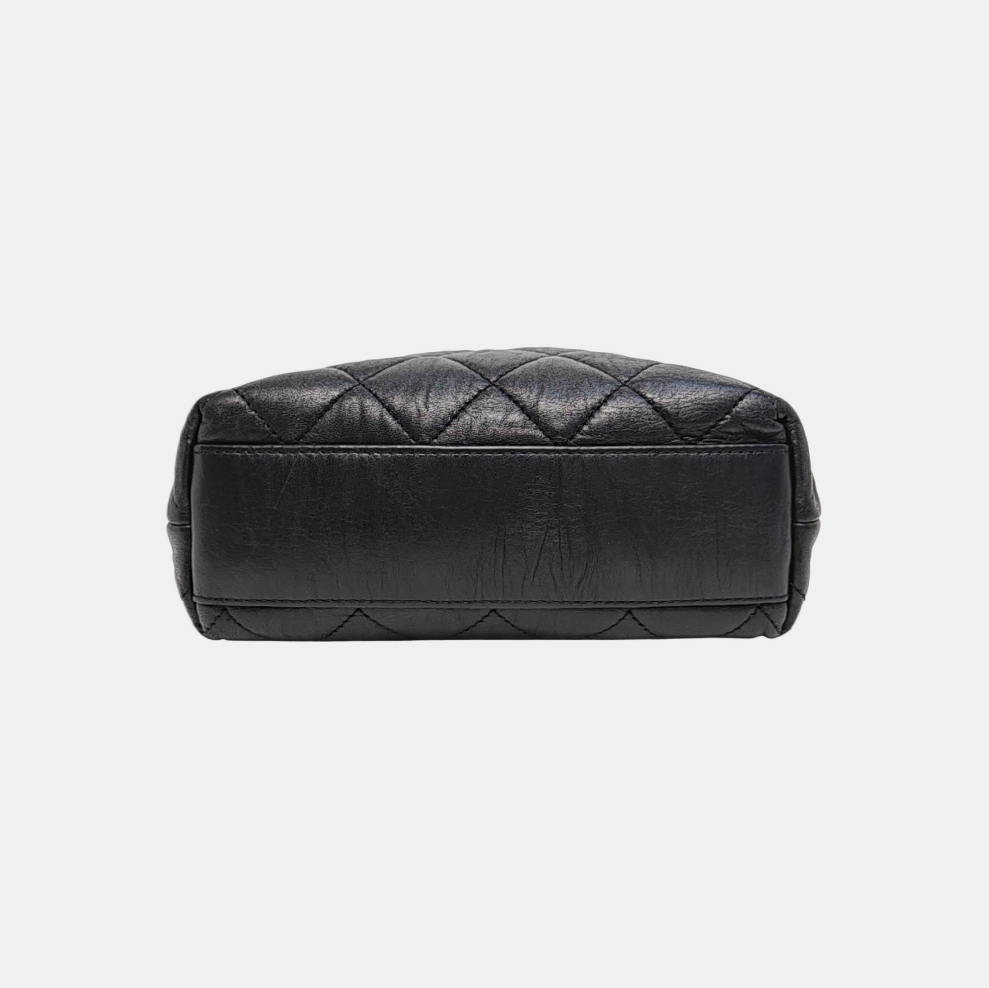 Quilted Lambskin Black