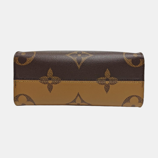 ONTHEGO PM Monogram Coated Canvas Brown