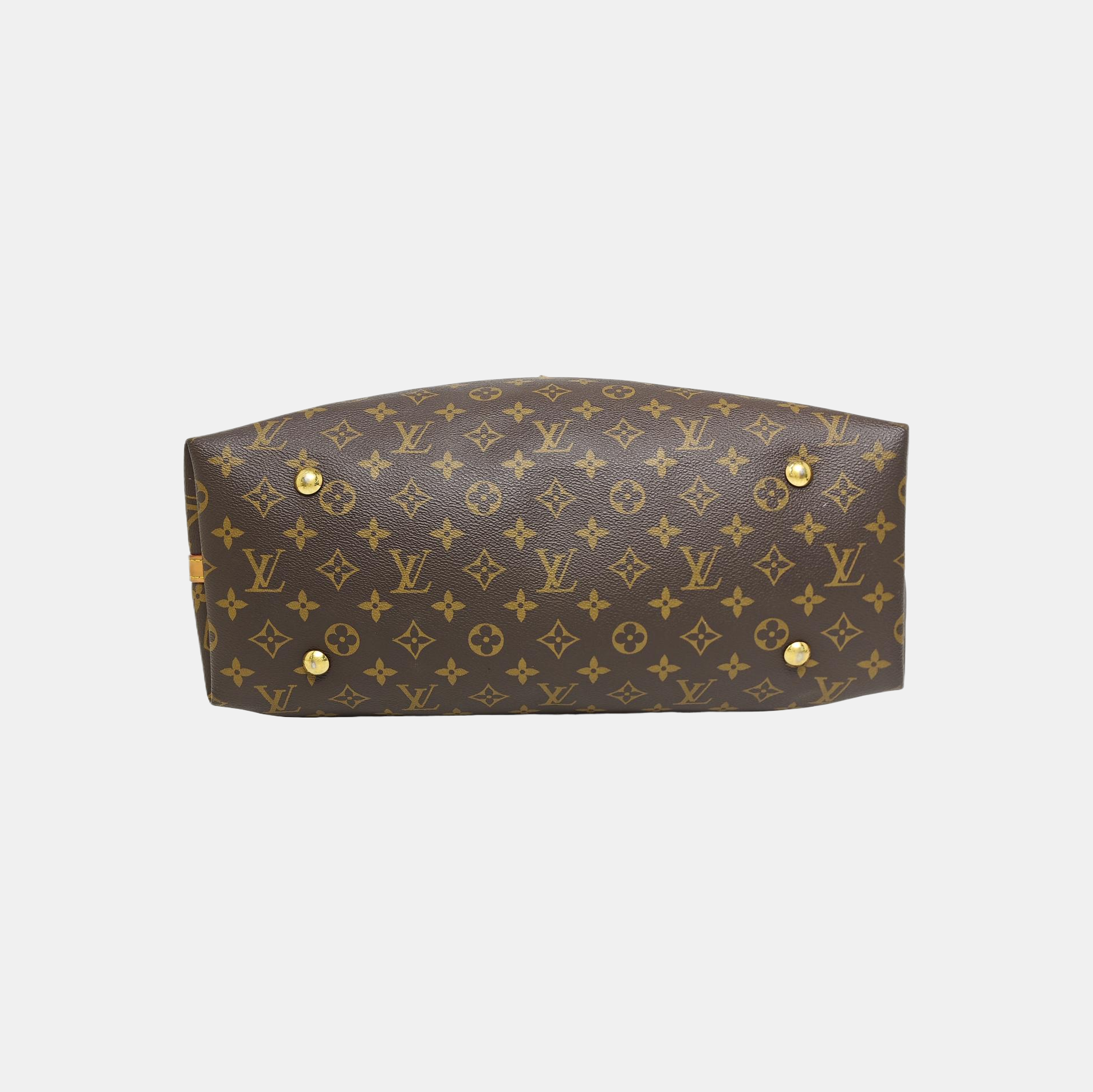 CARRYALL MM Monogram Coated Canvas Brown