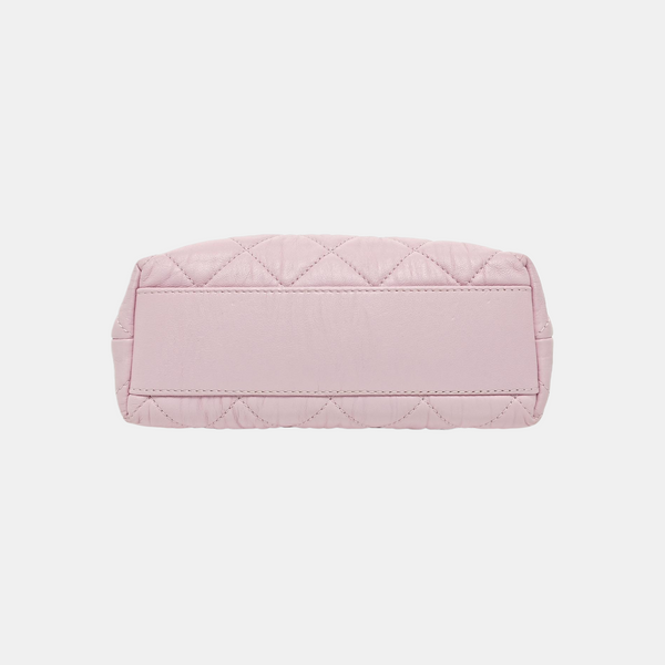 Quilted Lambskin Shoulder Bag Pink