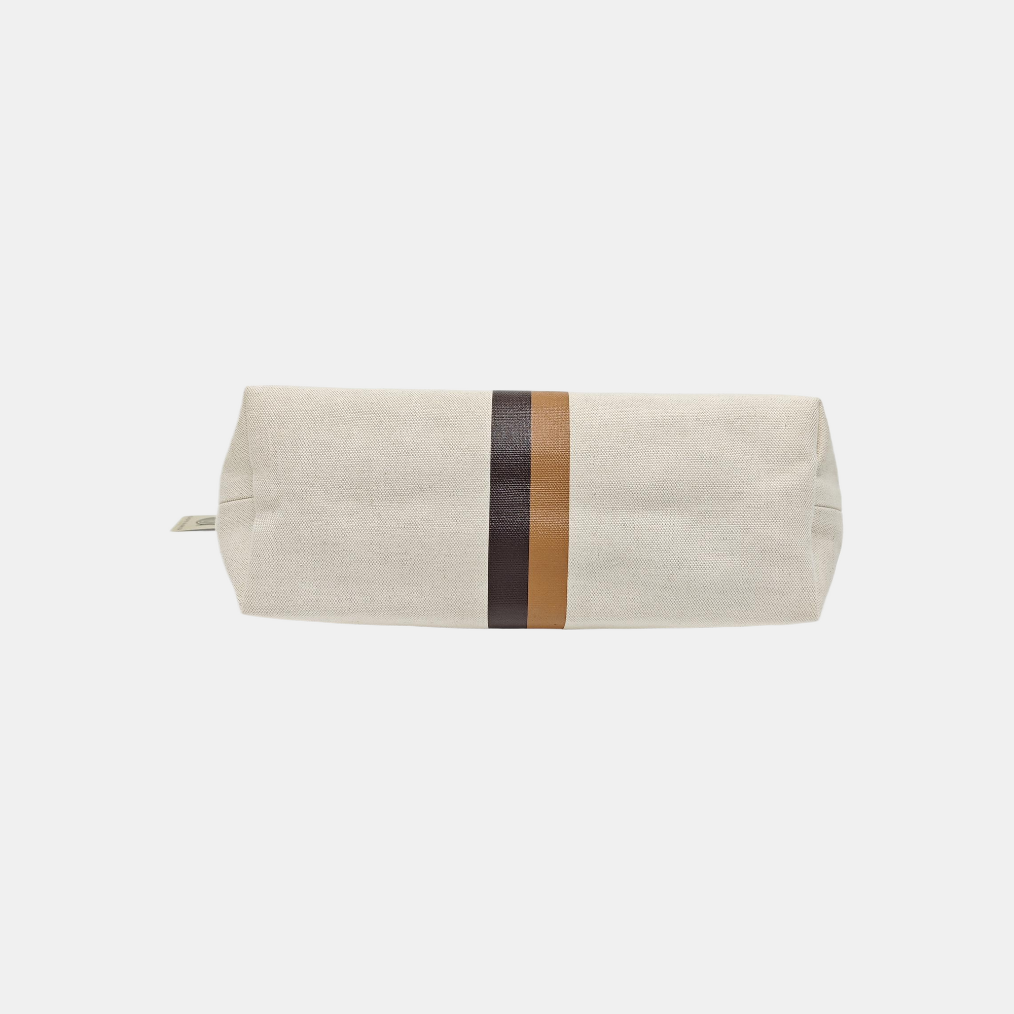 Canvas Clutch White