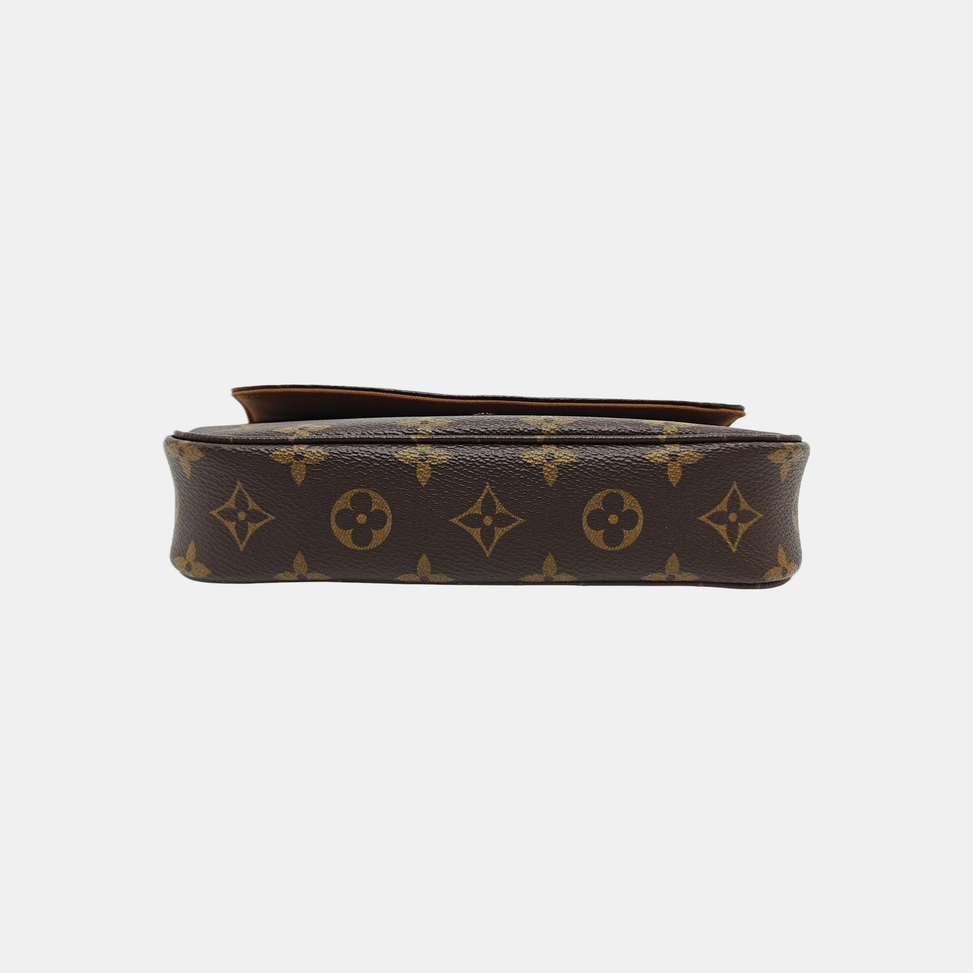 IVY Monogram Coated Canvas Brown