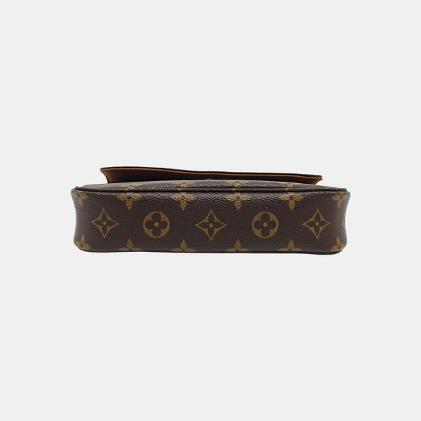 IVY Monogram Coated Canvas Brown