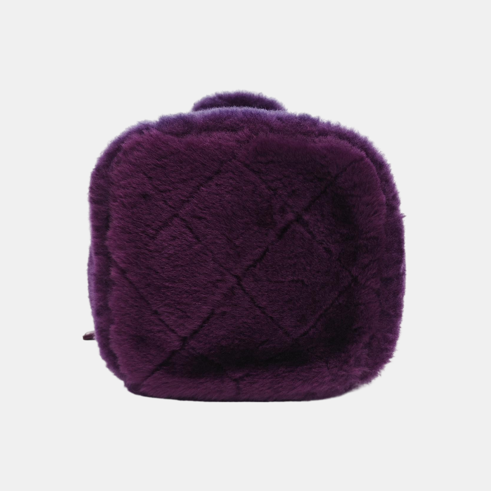 Fabric Shoulder Bag Purple