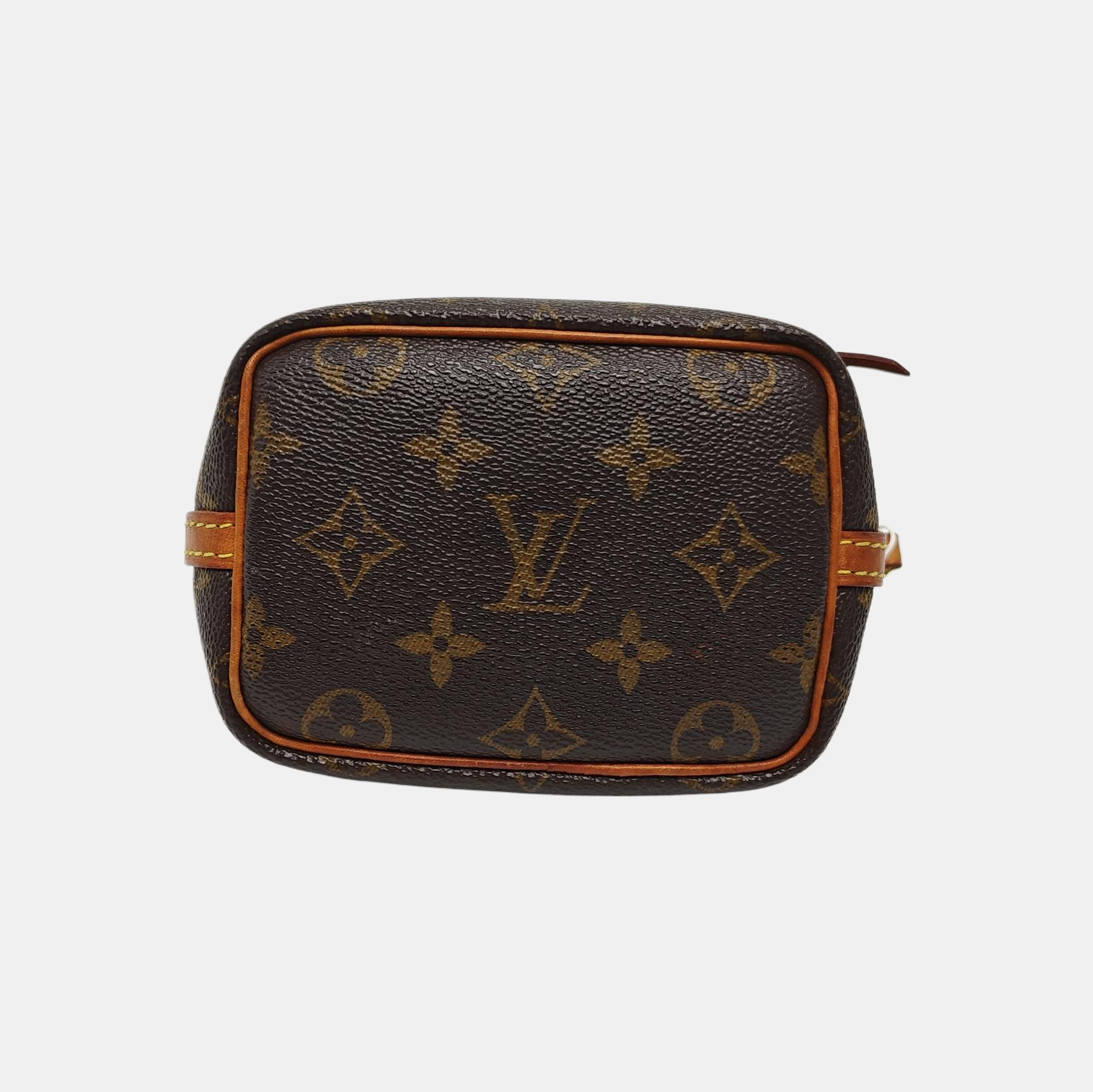 NÉONOÉ Nano Monogram Coated Canvas Brown