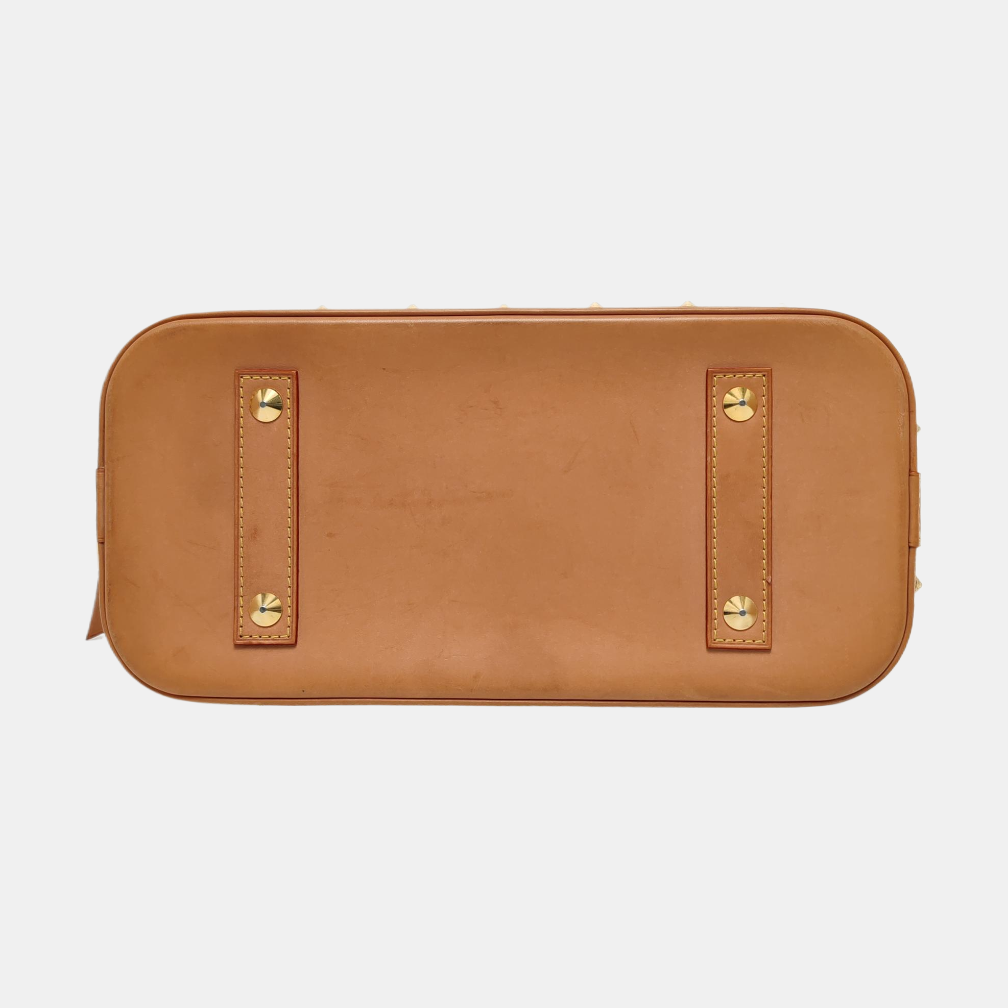 LV × TM Alma Pequeño Monogram Lona Revestida Blanca