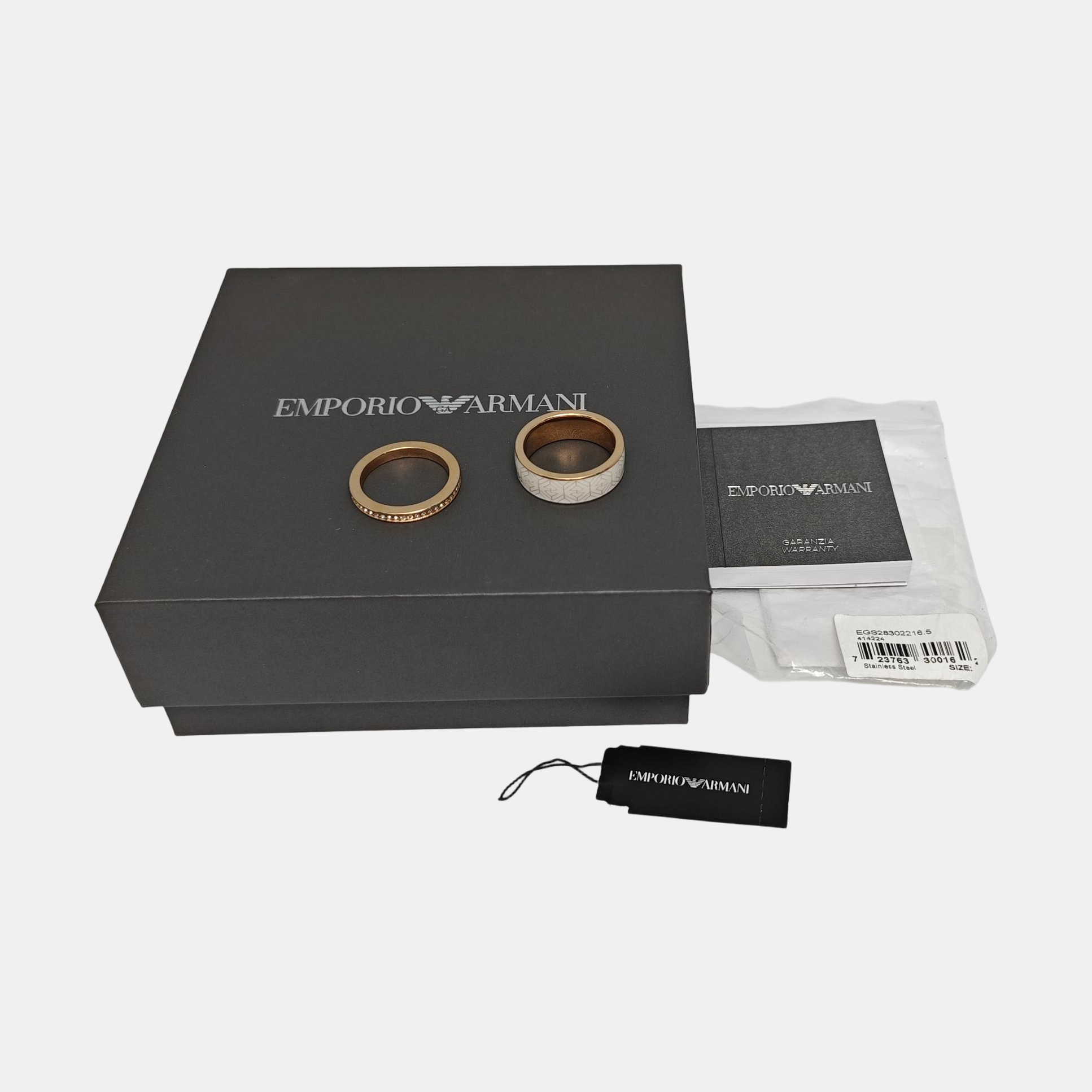 Stainless Steel Rose Gold Jewelry Set