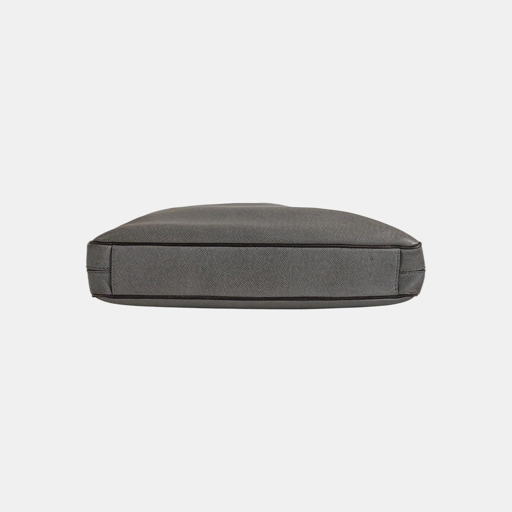Calfskin Top Handle Bag Gray