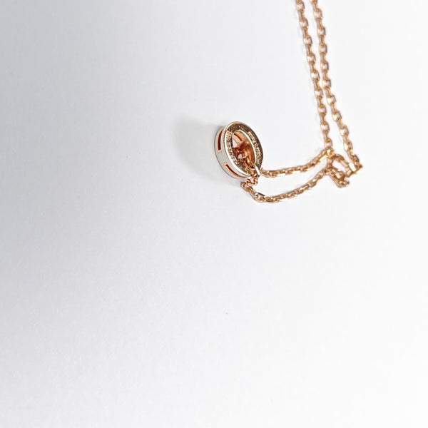 Pop H Metal Rose Gold Necklace