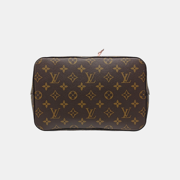 NÉONOÉ MM Monogram Coated Canvas Brown