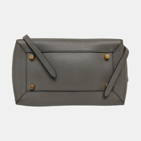BELT Mini Calfskin Gray