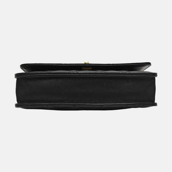 WOC Quilted Lambskin Black