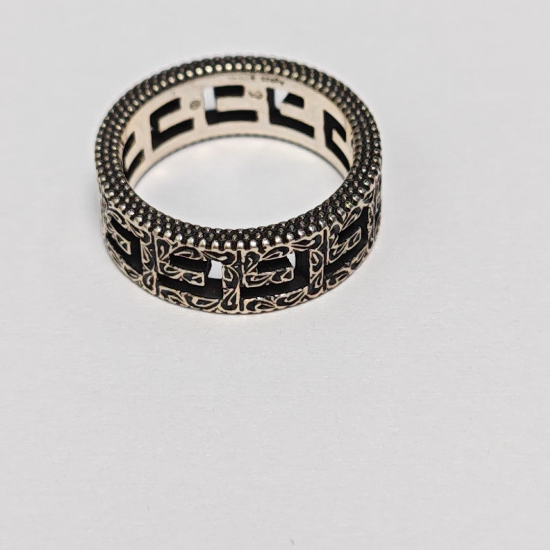 925 Sterling Silver Ring HK 12