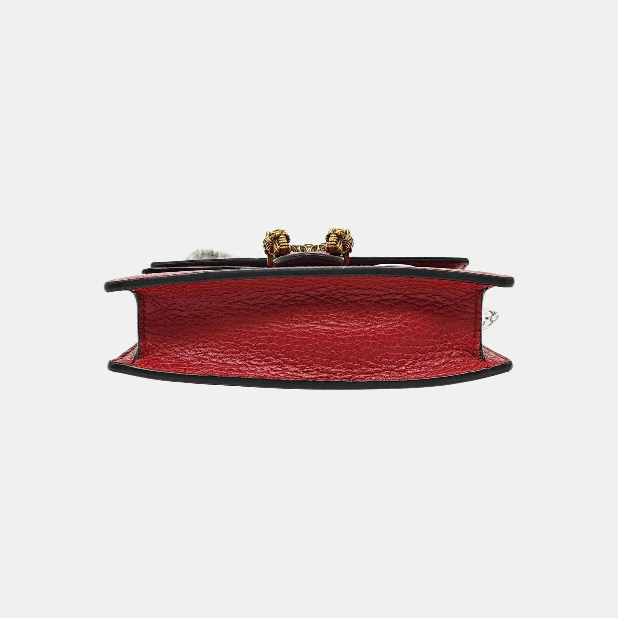Dionysus Super Mini Piel de becerro roja