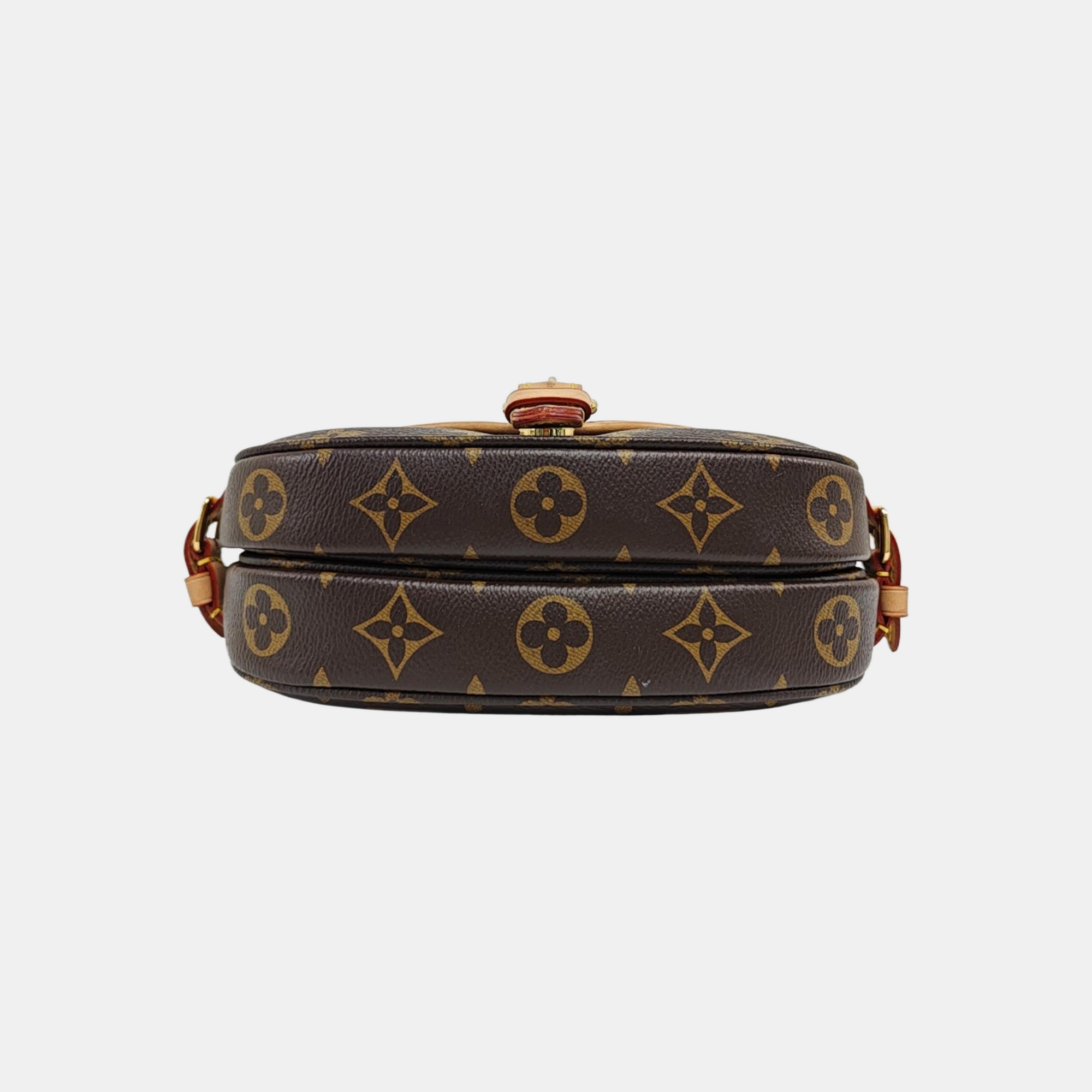 SAUMUR BB Monogram Coated Canvas Brown
