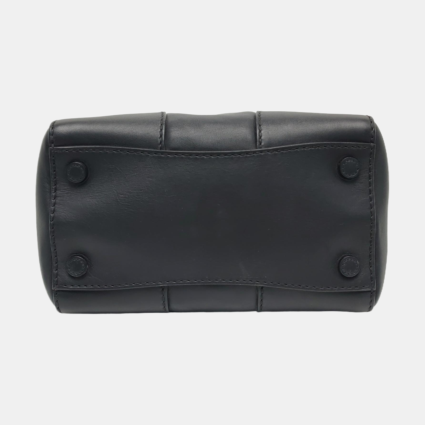 Calfskin Tote Bag Black