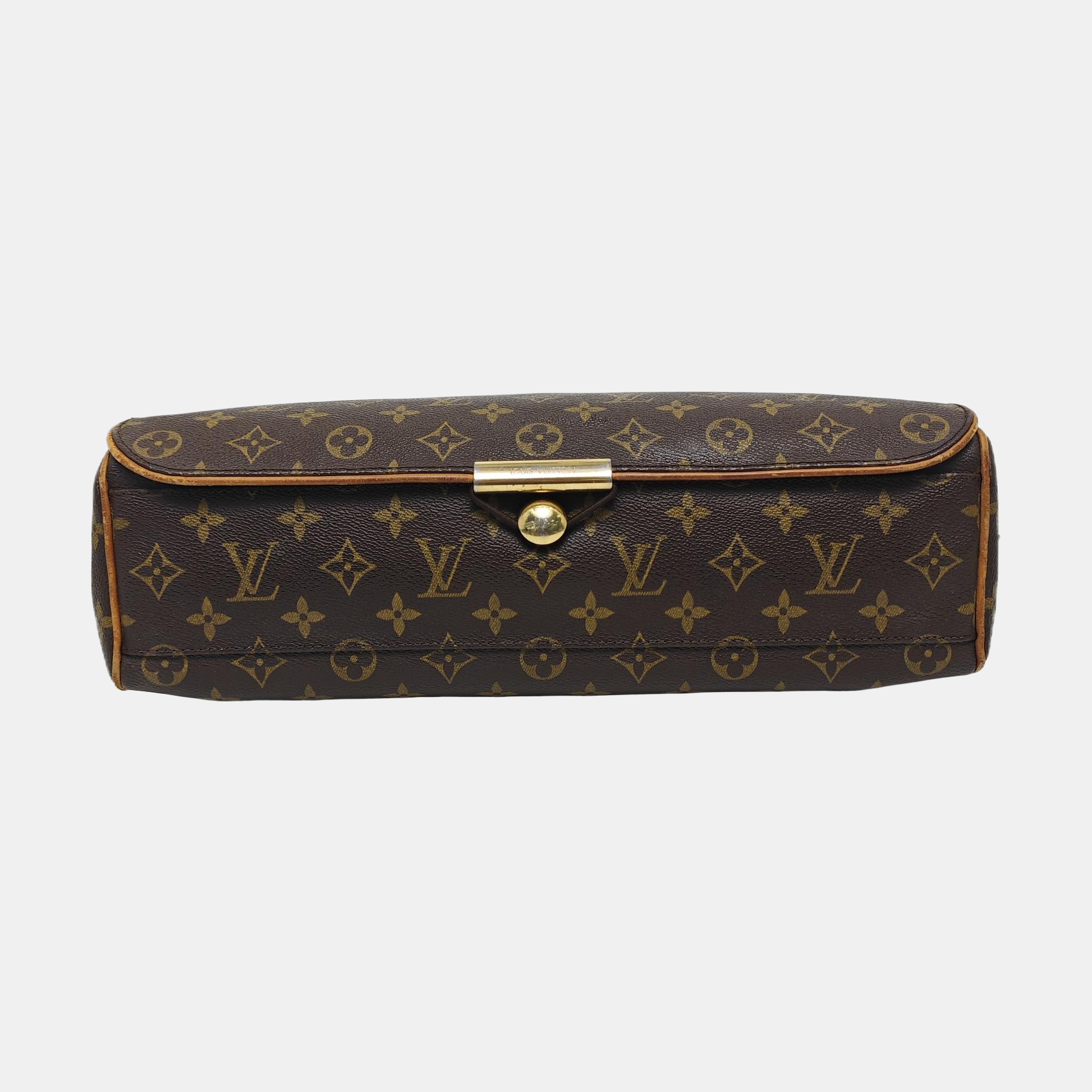 VALMY Monogram Coated Canvas Brown