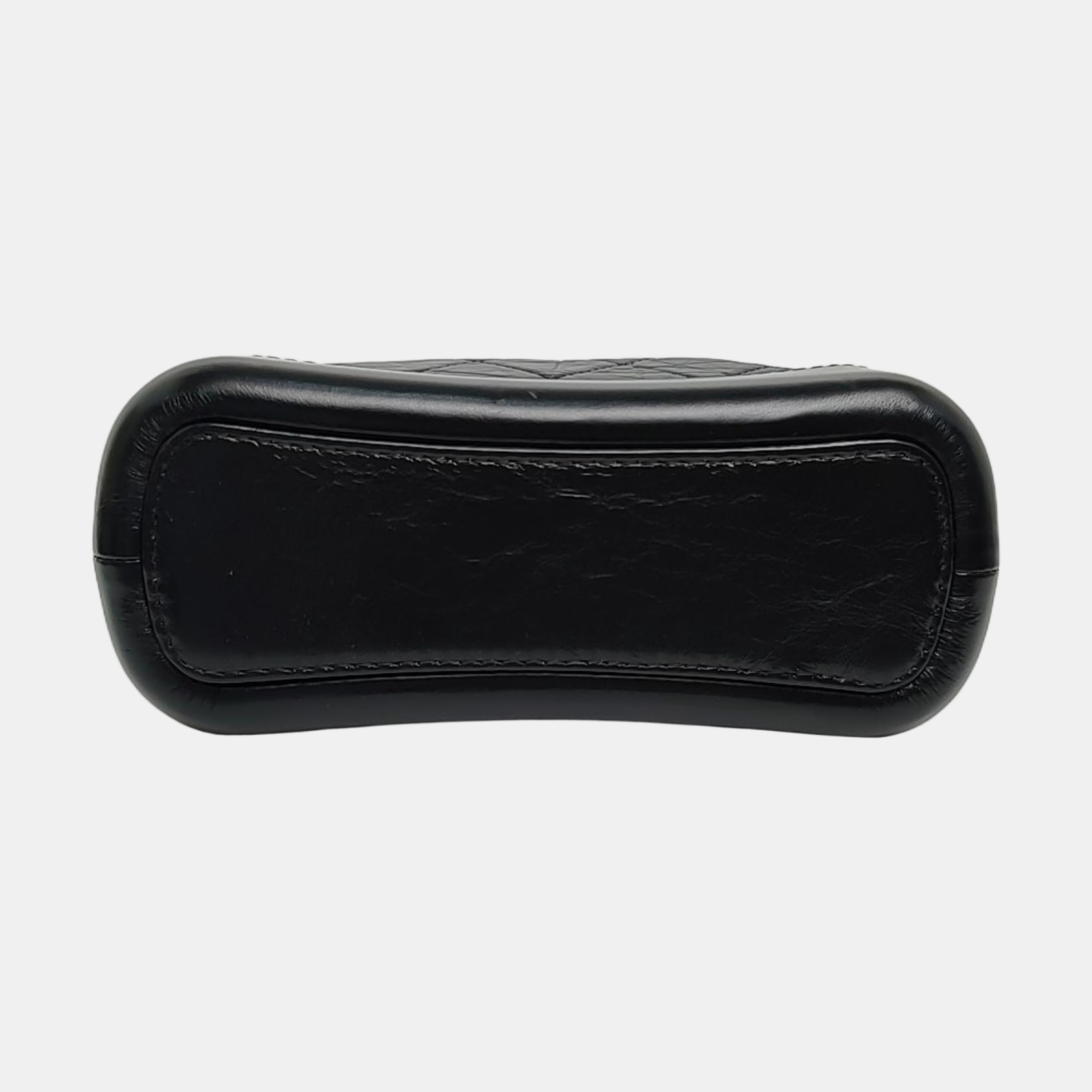 GABRIELLE Small Quilted Calfskin Black