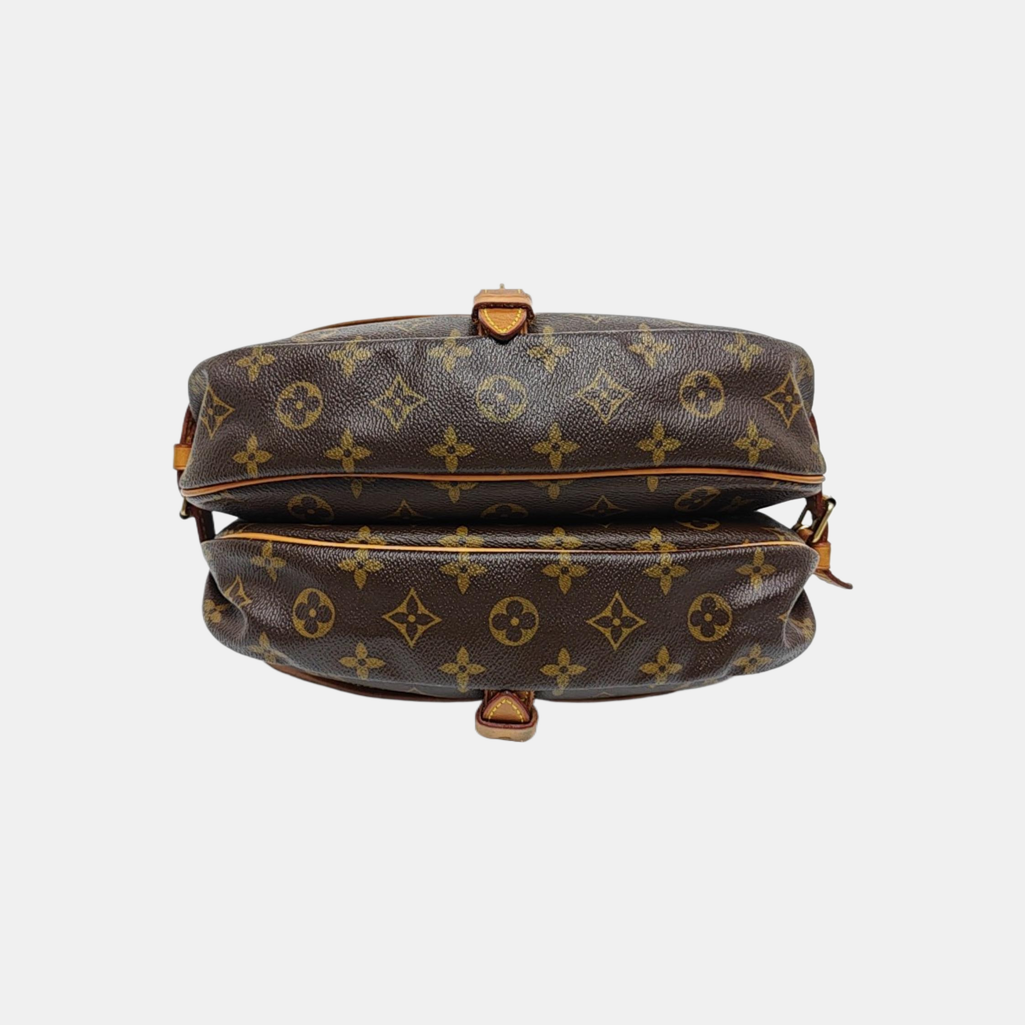 SAUMUR 30 Monogram Coated Canvas Brown