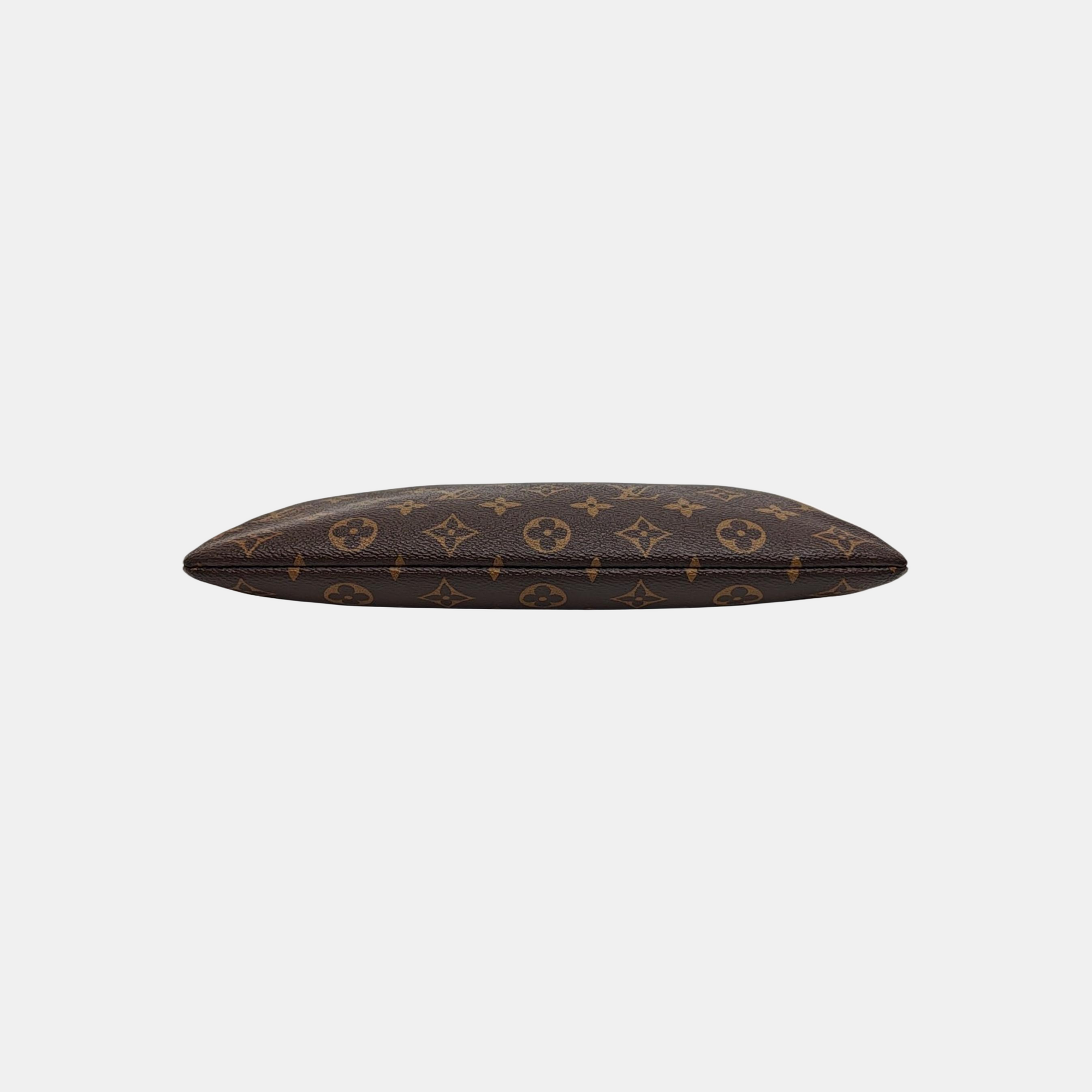 DAILY Monogram Coated Canvas Brown