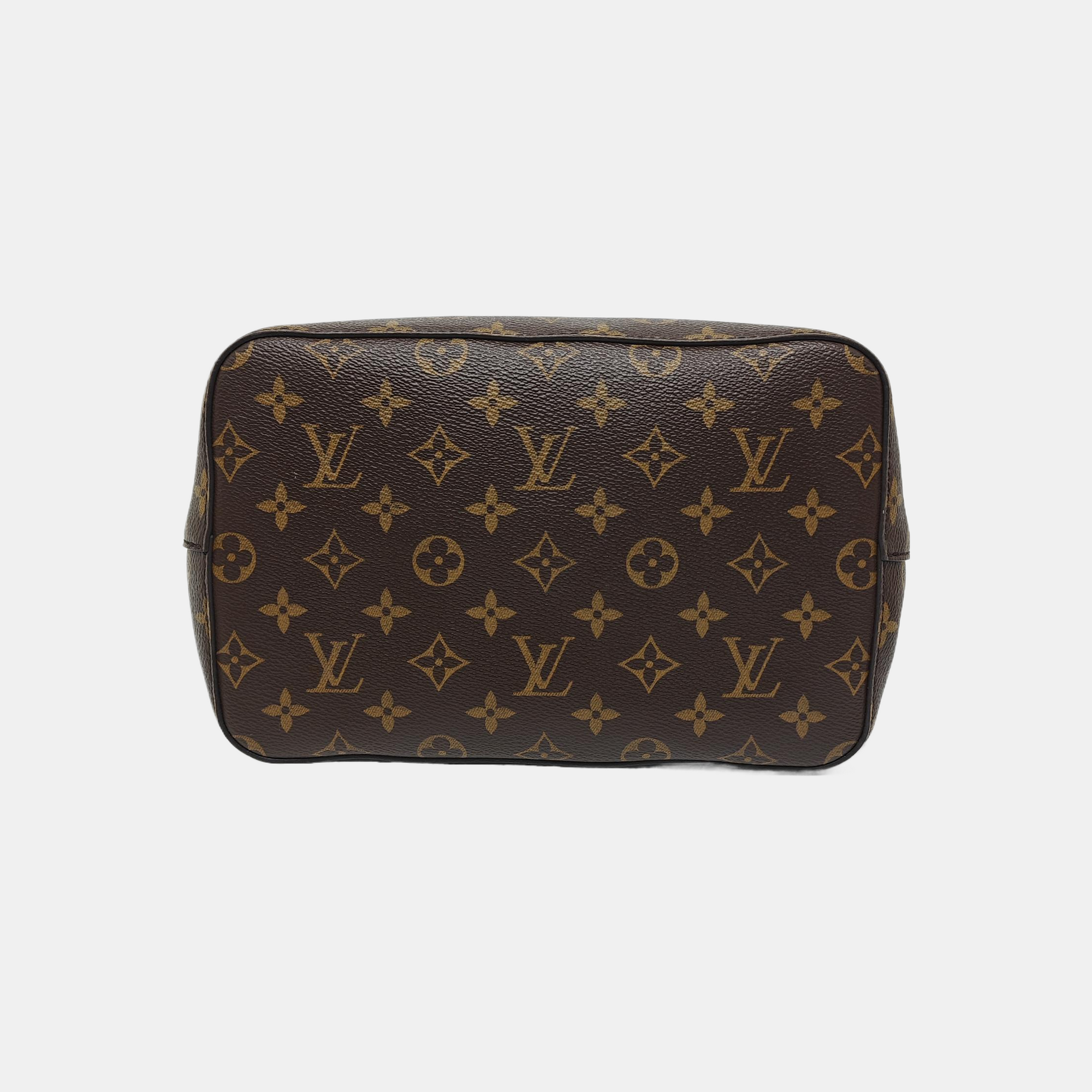 NÉONOÉ MM Monogram Coated Canvas Brown