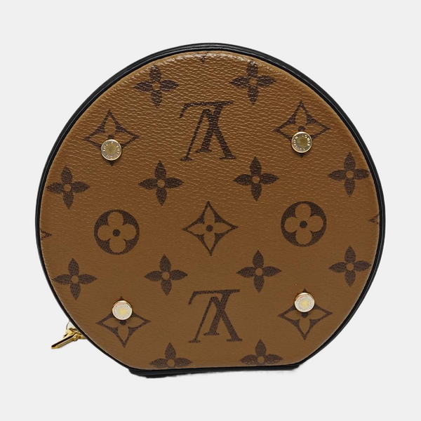 CANNES PM Monogram Coated Canvas Brown