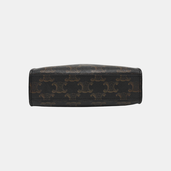 CABAS CELINE Mini Coated Canvas Brown