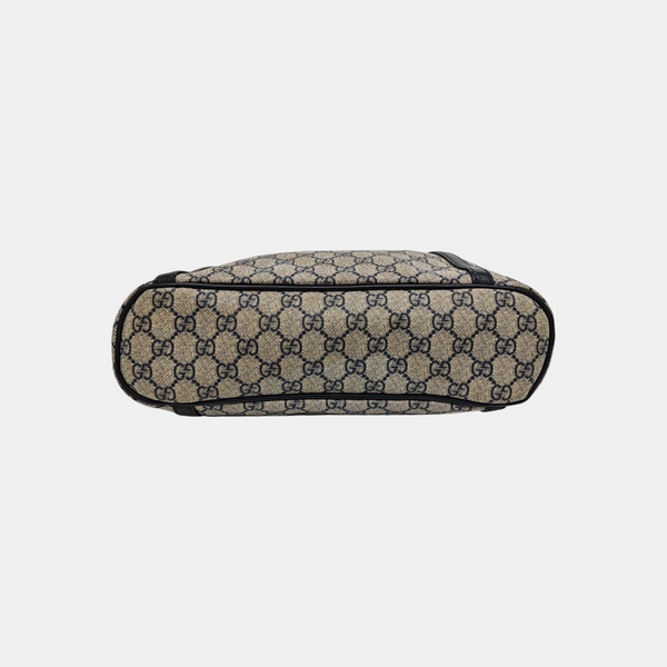 Monogram Coated Canvas Top Handle Bag Beige