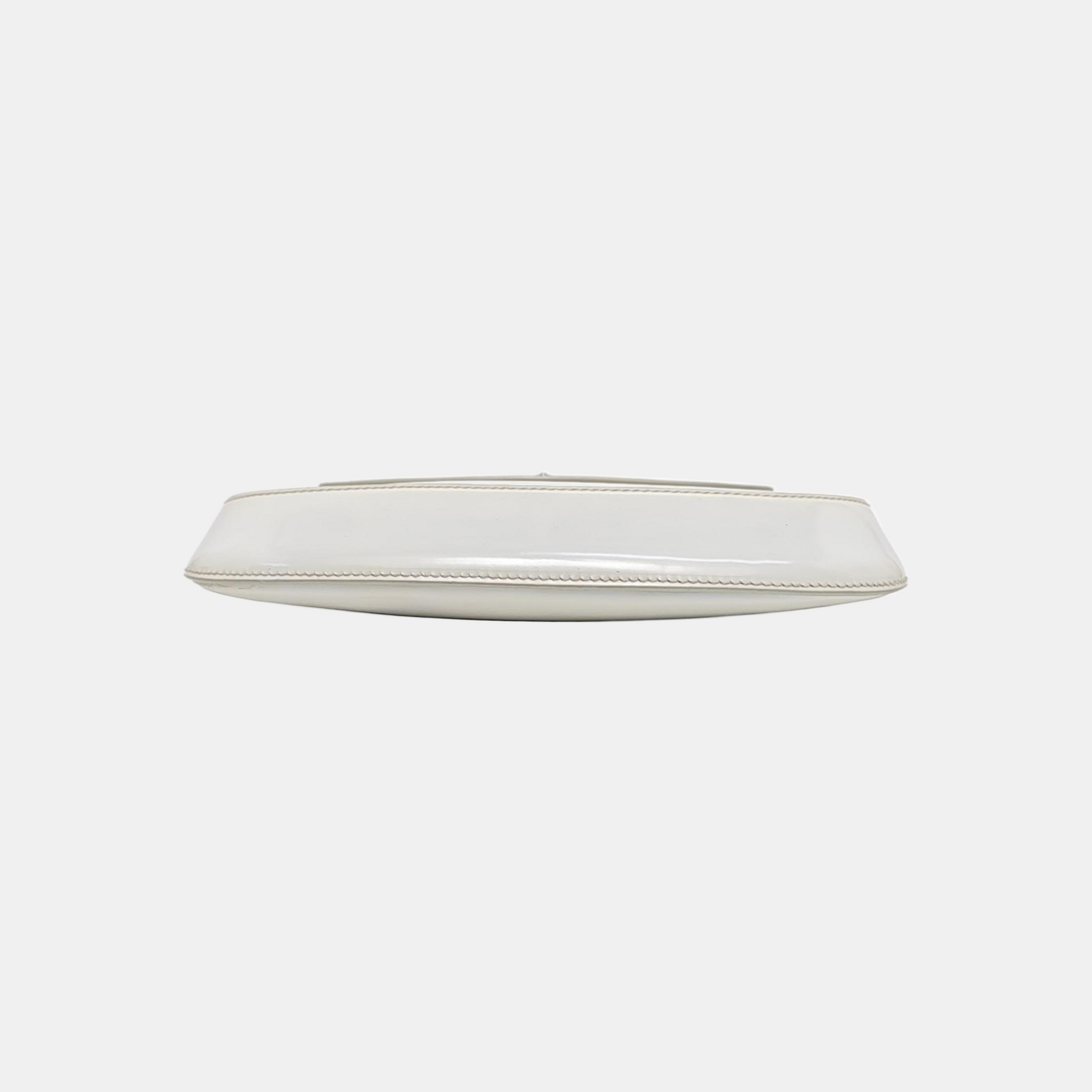 Cleo Saffiano Calfskin White