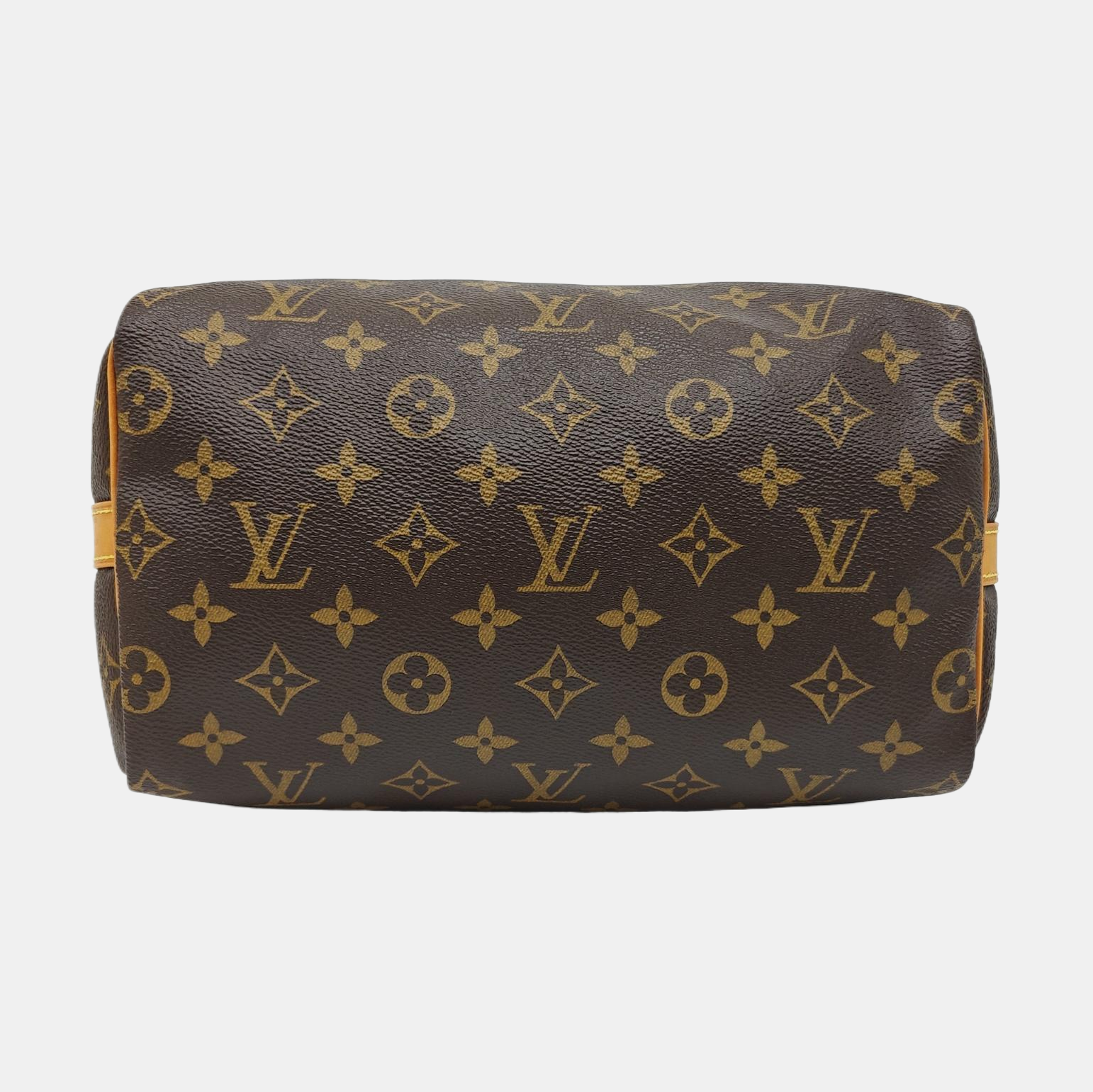SPEEDY 25 Monogram Coated Canvas Brown
