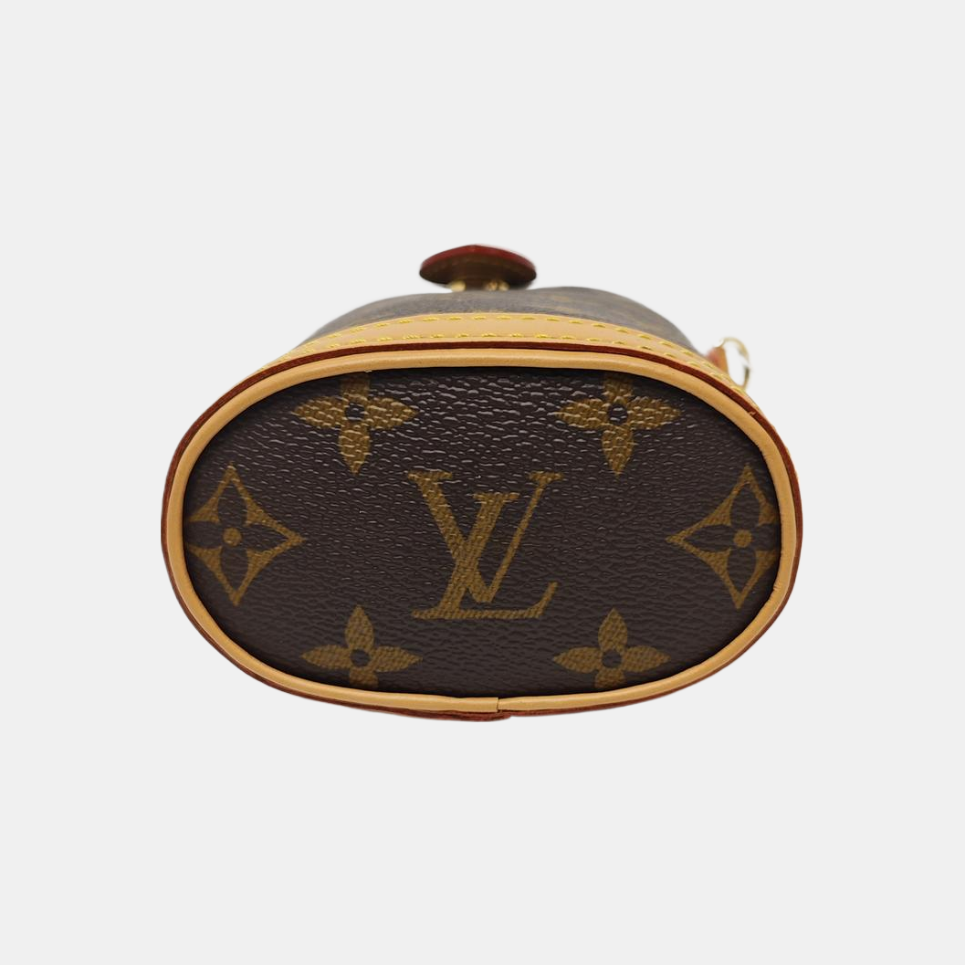 FOLD ME Monogram Coated Canvas Brown